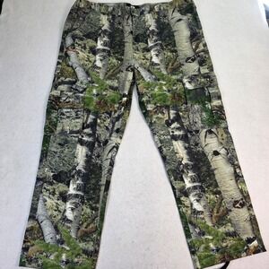 Mossy Oak Mens XL Cargo Pants Camo Mountain Country New Without Tags Aspen Tree